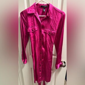 Ralph Lauren Fuchsia Dress